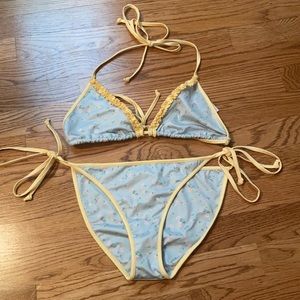 LoveShackFancy Harbor bikini set